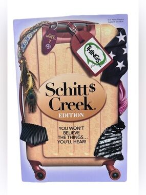 Schitt’s Creek Edition THINGS… Party Game | Complete Board Game | Ages 14+